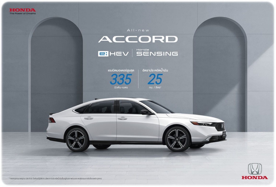 HondaAccord โปรโมชั่น 2023