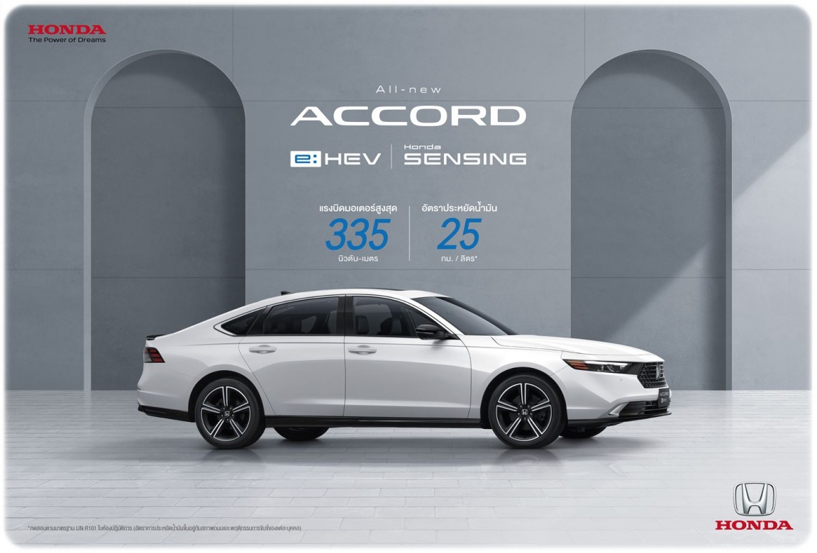 HondaAccord โปรโมชั่น 2024